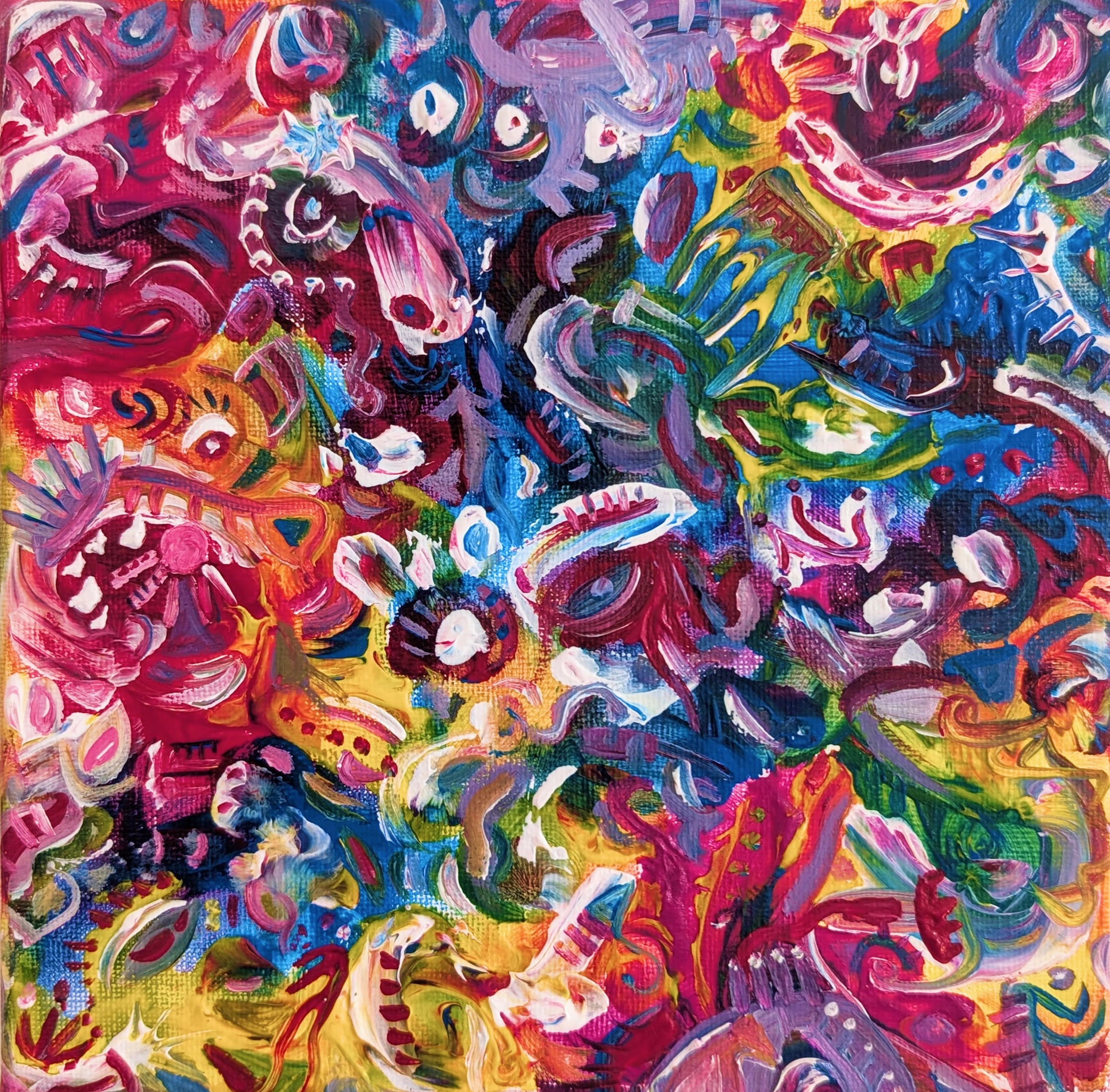 Abstract painting by Ester Batllori